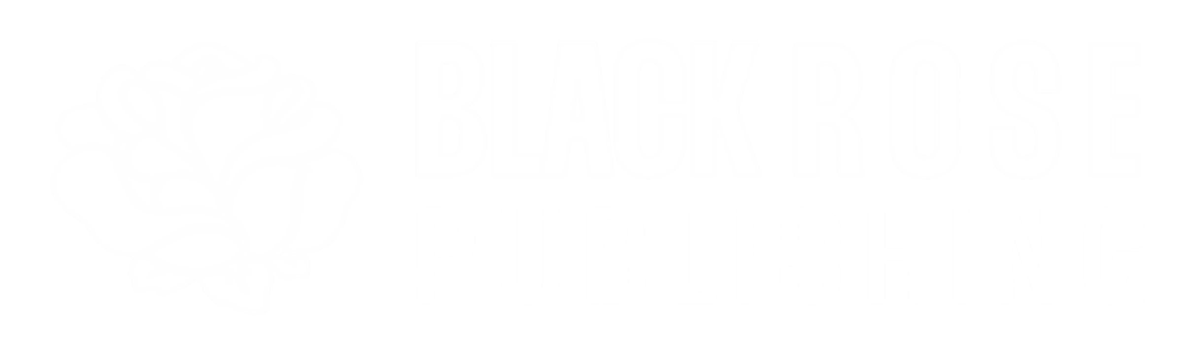 black rose white
